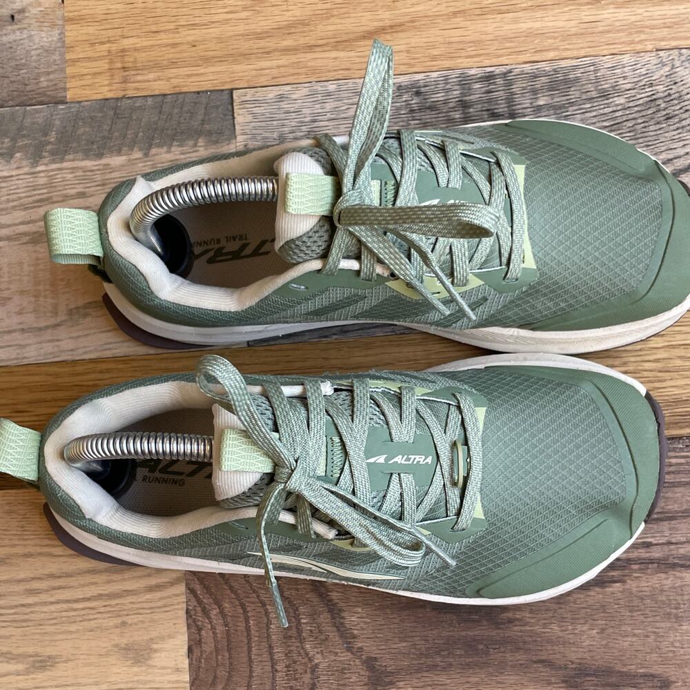 Altra Women's Olive Green Athletic Sneakers - Picture 6 of 7